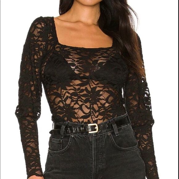 free  people long distance layering top - Picture 1 of 3